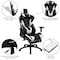 Flash Furniture Black Reclining Gaming Chair with Footrest CH-187230-BK-GG - alternate 4